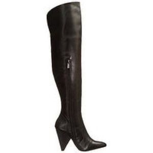 Over the Knee Leather Boot